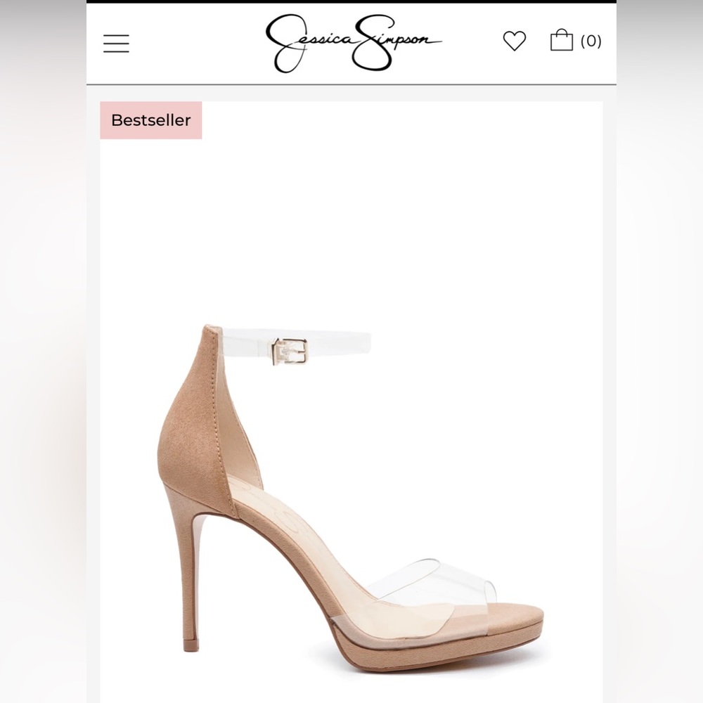 COPY - Jessica Simpson Daisile High Heel in Almond